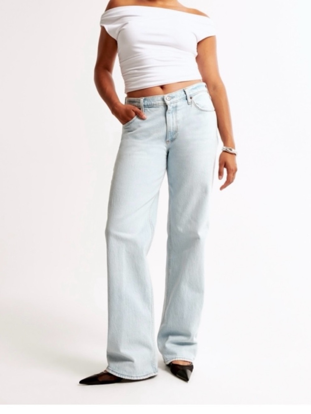 Abercrombie & Fitch The Baggy low rise Jeans